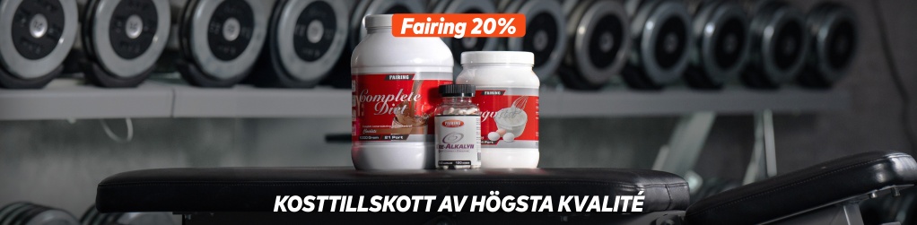 Kosttillskott - upp till 20%